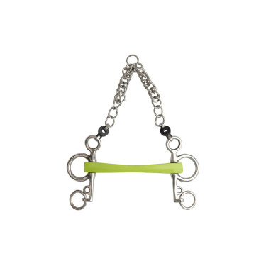 Mors Pelham Metalab Flexi Soft recht korte scharen