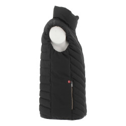 Mouwloze bodywarmer Longueil Paddock Sports Zwart