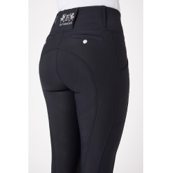 Rijleggings met riemlussen Gia dames B Vertigo Donker marineblauw Rijleggings met riemlussen Gia dames B Vertigo Donker marineblauw