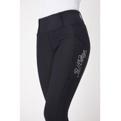 Rijleggings met riemlussen Gia dames B Vertigo Donker marineblauw Rijleggings met riemlussen Gia dames B Vertigo Donker marineblauw