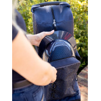 Sac à bottes et bombe Elite Pro LeMieux Noir