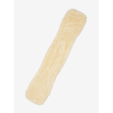 Fourreau de sangle de dressage LeMieux Simuwool Naturel Marron