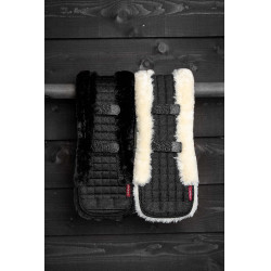 Simuwool singelbeschermer voor dressuursingel LeMieux Natuurlijk Bruin