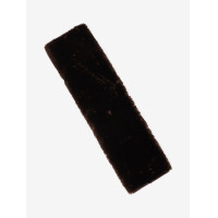 Fourreau de sangle de dressage LeMieux Simuwool à enfiler Noir