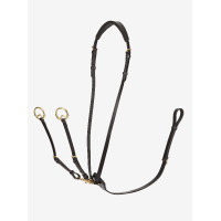 Martingale à anneaux Kudos LeMieux Noir / argent