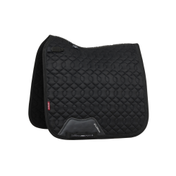 LeMieux Crystal Suede Dressuur Zadeldek Zwart LeMieux Crystal Suede Dressuur Zadeldek Zwart