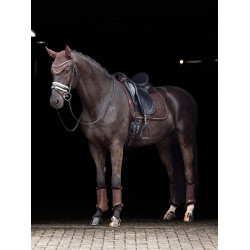 LeMieux Crystal Suede Dressuur Zadeldek LeMieux Crystal Suede Dressuur Zadeldek