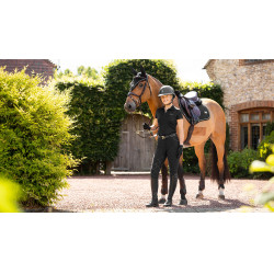 Tapis LeMieux Puissance Suede Close Contact Square Noir Tapis LeMieux Puissance Suede Close Contact Square Noir