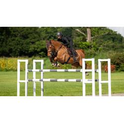 LeMieux Suede Power Close Contact Vierkant Zadeldek Bruin