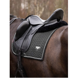 Tapis LeMieux Puissance Suede Dressage Square Noir Tapis LeMieux Puissance Suede Dressage Square Noir