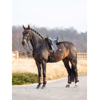 Tapis LeMieux Puissance Suede Dressage Square Marron Tapis LeMieux Puissance Suede Dressage Square Marron