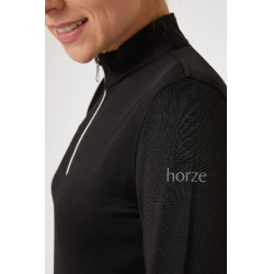 Top fonctionnel à manches longues Luminox Horze femme Noir