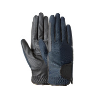 Zomerrijhandschoenen Isa dames Horze Donker marineblauw