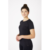 T-shirt fonctionnel Lucy femme Horze Marine foncé Bleu T-shirt fonctionnel Lucy femme Horze Marine foncé Bleu