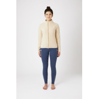 Veste polaire Zelda Horze femme Beige tapioca Veste polaire Zelda Horze femme Beige tapioca