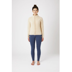 Veste polaire Zelda Horze femme Beige tapioca Veste polaire Zelda Horze femme Beige tapioca