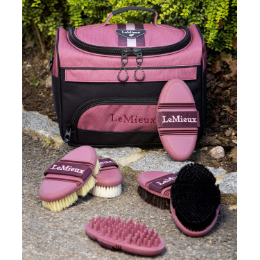 LeMieux ProKit Lite Grooming poetstas Roze orchidee