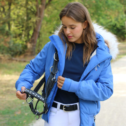 Blouson Pénélope Step Bleu océan