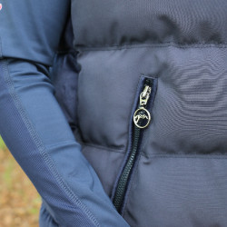 Mouwloze bodywarmer Pénélope Sonia Marineblauw Mouwloze bodywarmer Pénélope Sonia Marineblauw