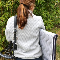 Sweat Pénélope Pépita Gris Sweat Pénélope Pépita Gris