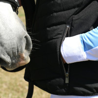 Mouwloze bodywarmer Longueil Paddock Sports Zwart Mouwloze bodywarmer Longueil Paddock Sports Zwart