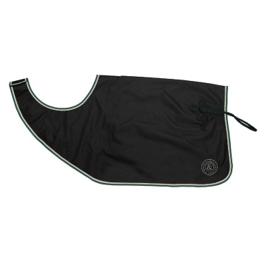 Regendecke/Fleecedecke Kimito Flags & Cup Zwart / Donkergroen Regendecke/Fleecedecke Kimito Flags & Cup Zwart / Donkergroen