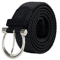 Elastische riem dames Jomala Flags & Cup Zwart