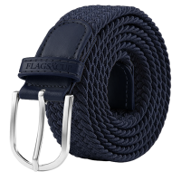 Elastische damesriem Fogglo Flags & Cup Marineblauw