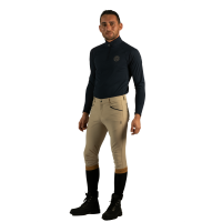 Ademend technisch poloshirt voor heren Sampio Flags & Cup Marineblauw