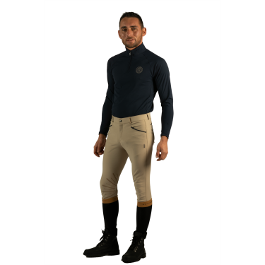Ademend technisch poloshirt voor heren Sampio Flags & Cup