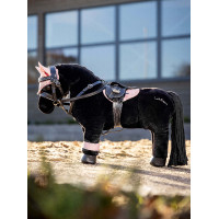 Martingaal voor Mini Pony speelgoed LeMieux Zwart Martingaal voor Mini Pony speelgoed LeMieux Zwart