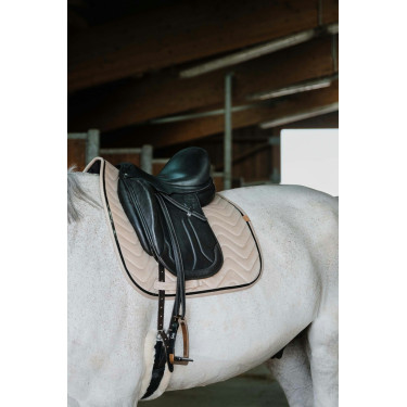 Tapis de selle Equithème Glossy Beige Tapis de selle Equithème Glossy Beige