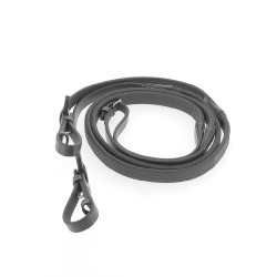 Rênes Pénélope Caoutchouc Noir Rênes Pénélope Caoutchouc Noir