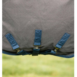 Horseware Rhino Hexstop Plus Vari-Layer Turnout 250g Deken Grijs / indigo Horseware Rhino Hexstop Plus Vari-Layer Turnout 250g Deken Grijs / indigo