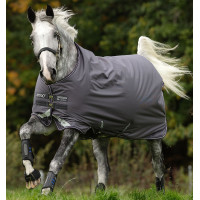 Couverture Horseware Amigo Bravo 12 Original 0g 1200D Excalibur / prune Gris