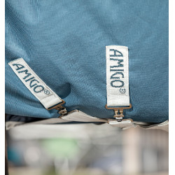 Horseware Amigo AmEco 12 Plus 100g deken Blauwgroen / grijs Horseware Amigo AmEco 12 Plus 100g deken Blauwgroen / grijs
