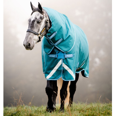 Horseware Amigo Bravo 12 Plus Disc deken met halsstuk 100g