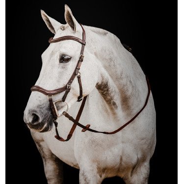 Bridon Horseware Micklem 2 Deluxe Competition Havane foncé Marron Bridon Horseware Micklem 2 Deluxe Competition Havane foncé Marron