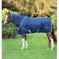Horseware Amigo Insulator Plus 200g deken met halsstuk Marine / zilver