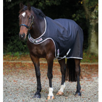 Wandeldeken Horseware Amigo 100g Zwart / zilver / rood