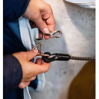 Liner Horseware 300g Eco Sarcelle eco print / grijs Blauw Liner Horseware 300g Eco Sarcelle eco print / grijs Blauw