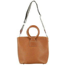 Tas Pénélope Emeline Cognac Bruin Tas Pénélope Emeline Cognac Bruin