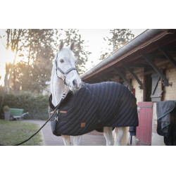 Staldeken Diagonale Paddock Sports 400g Zwart Staldeken Diagonale Paddock Sports 400g Zwart