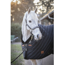 Staldeken Diagonale Paddock Sports 400g Zwart Staldeken Diagonale Paddock Sports 400g Zwart