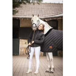 Staldeken Diagonale Paddock Sports 400g Zwart Staldeken Diagonale Paddock Sports 400g Zwart