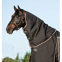 Couvre-cou Horseware 0g pour couverture Rambo Optimo Noir / orange Multi-couleurs