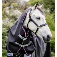 Halsstuk Horseware 150g voor deken Rambo Supreme 1680D Marine / bordeaux / stoffig