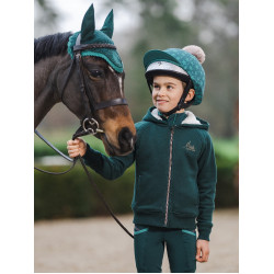 Sweat à capuche Mini LeMieux Lily Vert épicéa