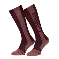 LeMieux Performance siliconen sokken Merlot Rood