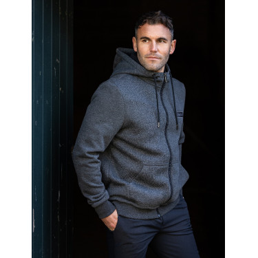Sweat à capuche zippé homme LeMieux en polaire Sweat à capuche zippé homme LeMieux en polaire